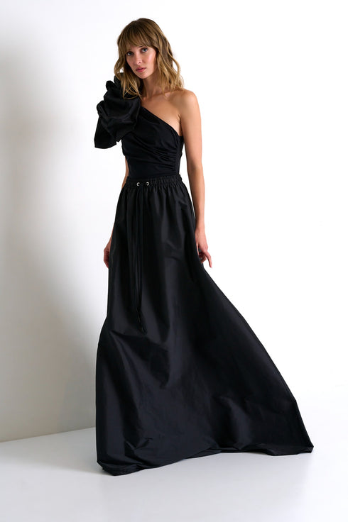 Shan Intemporel Elegant Asymmetrical One-piece